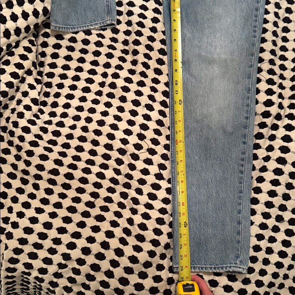 Denim Forum Joni High Rise Loose 29L inseam 28”| Aritzia | US 24 | 100%Cotton - Picture 15 of 16